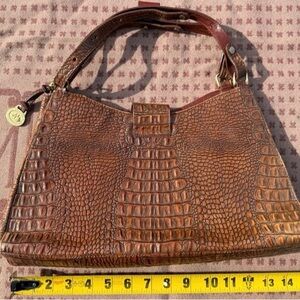 Brahmin Crocodile Embossed Women's Bag